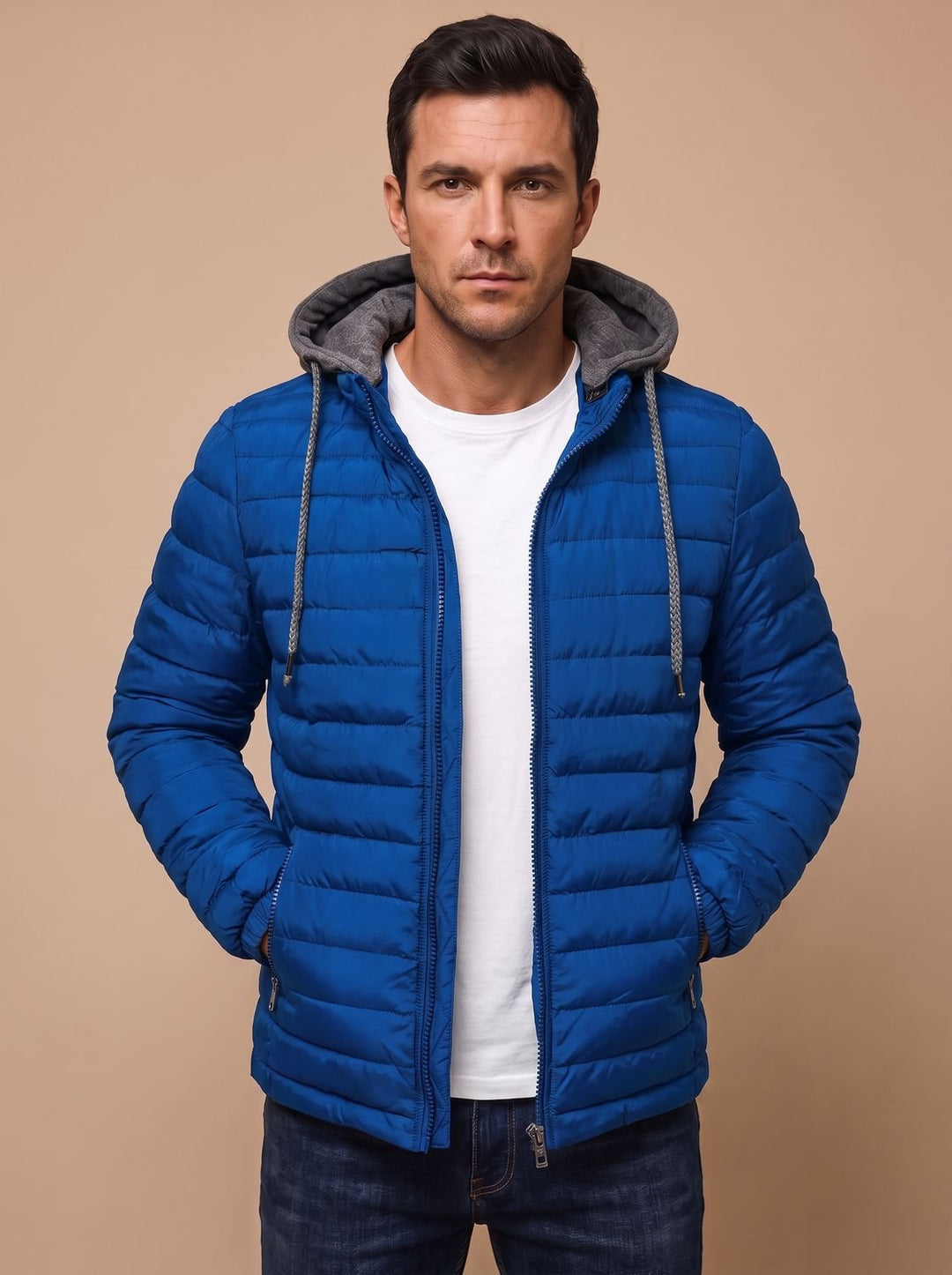 Hayes | Lightweight Quilted Hooded Puffer Jacket