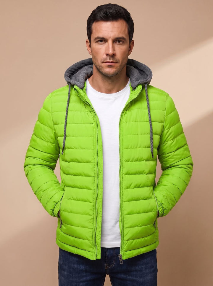 Hayes | Lightweight Quilted Hooded Puffer Jacket
