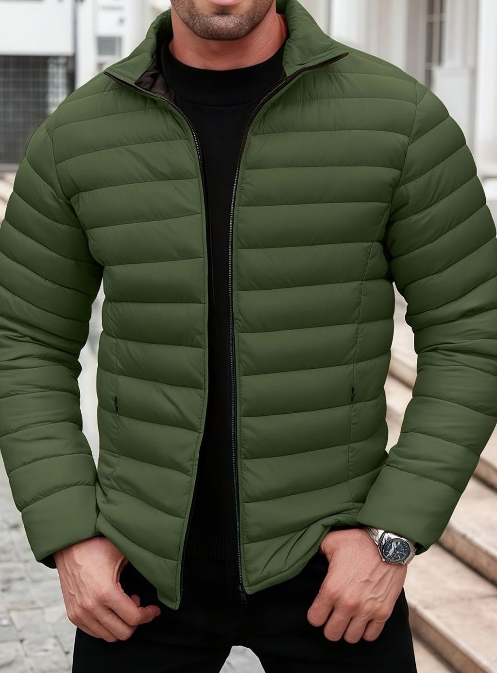 Jett | Lightweight Quilted Zip-Up Puffer Jacket