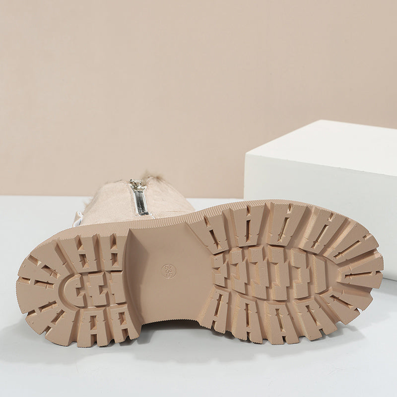 Lola | Waterproof Fleece-Lined Slip-On Winter Boots