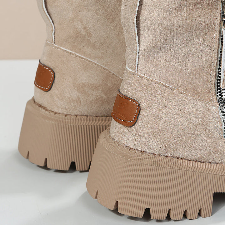 Lola | Waterproof Fleece-Lined Slip-On Winter Boots