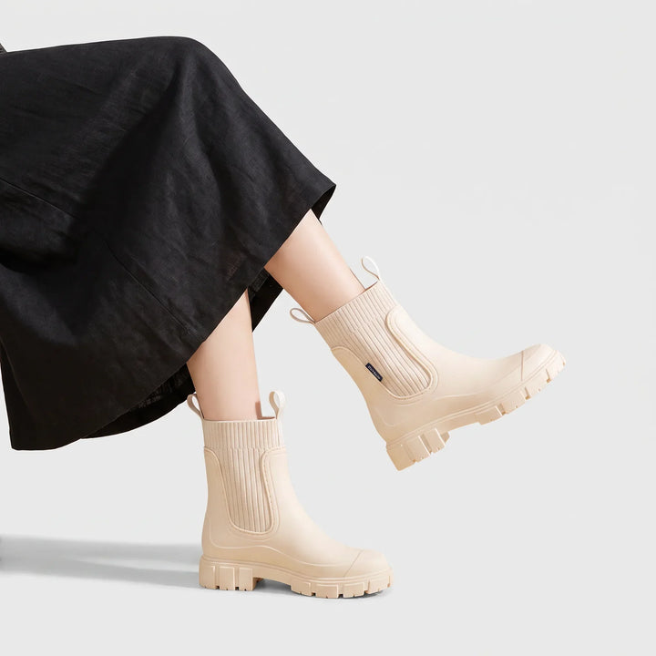 Marlowe | Waterproof Chelsea Ankle Boots with Chunky Lug Sole