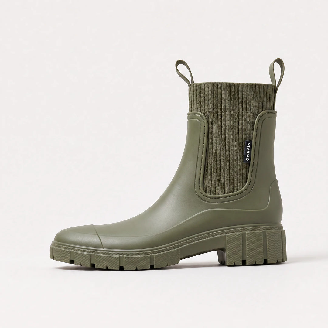 Marlowe | Waterproof Chelsea Ankle Boots with Chunky Lug Sole