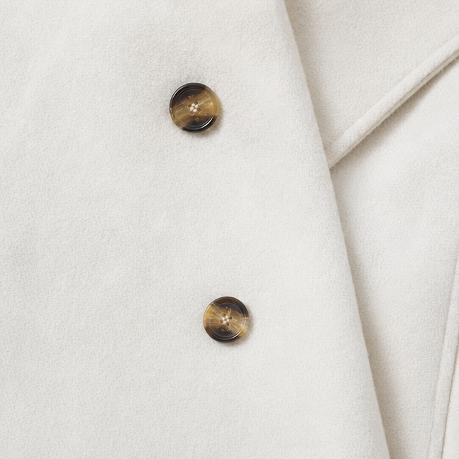 Juliet | Double-Breasted Longline Peacoat