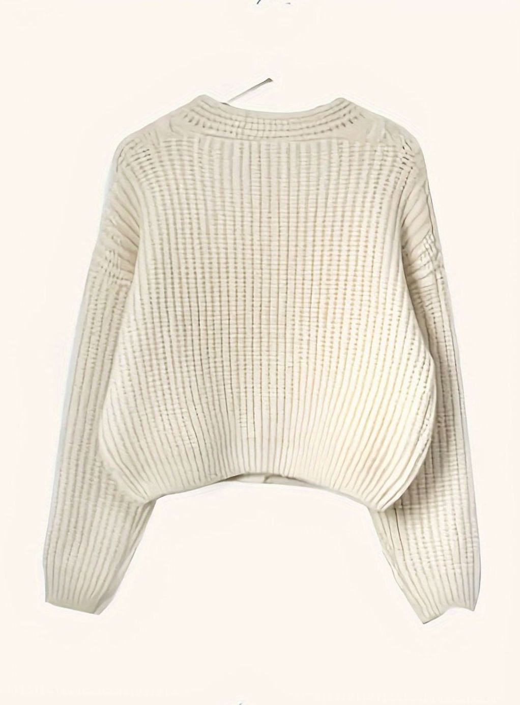 Ursula | Oversized Cable-Knit Button-Front Cardigan