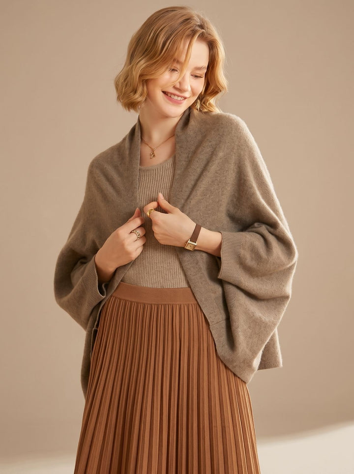 Theresa | Faux Cashmere Oversized Wrap Scarf