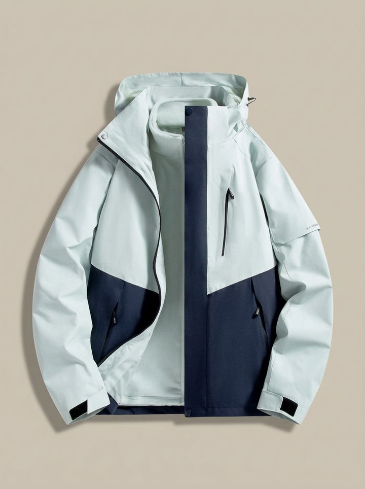 Kristen | Waterproof Fleece-Lined Winter Jacket with Detachable Hood