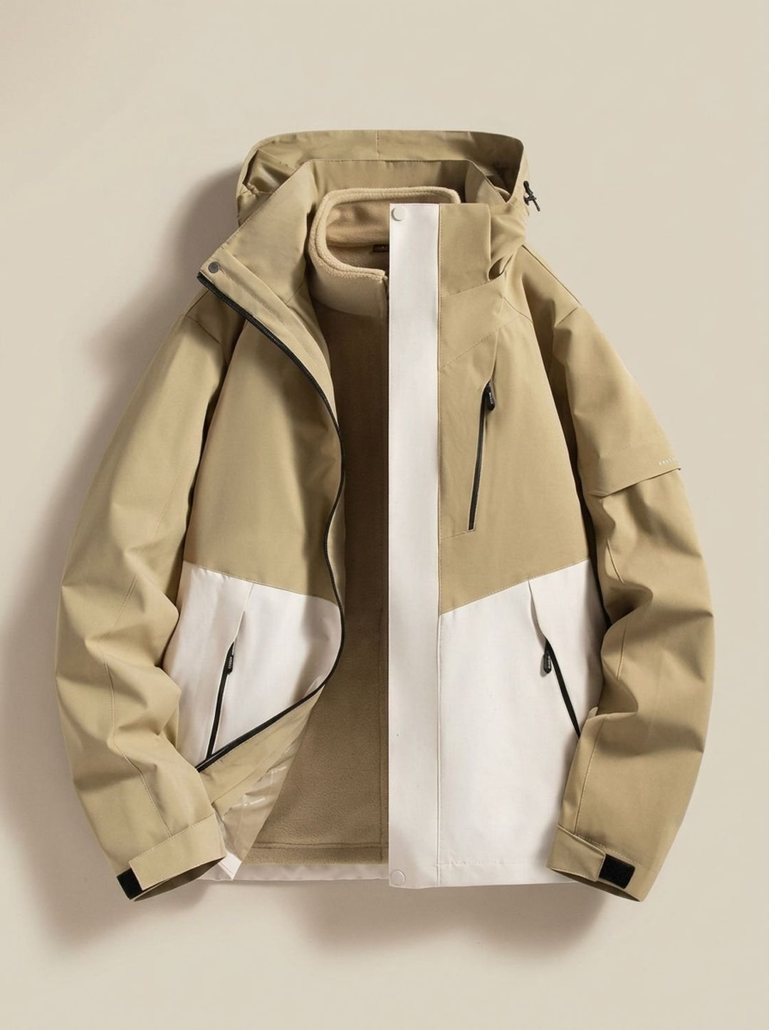 Kristen | Waterproof Fleece-Lined Winter Jacket with Detachable Hood