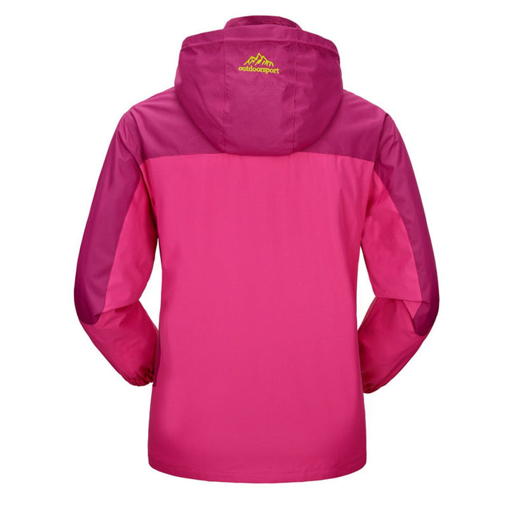 Margo | Waterproof Two-Tone Hooded Shell Jacket