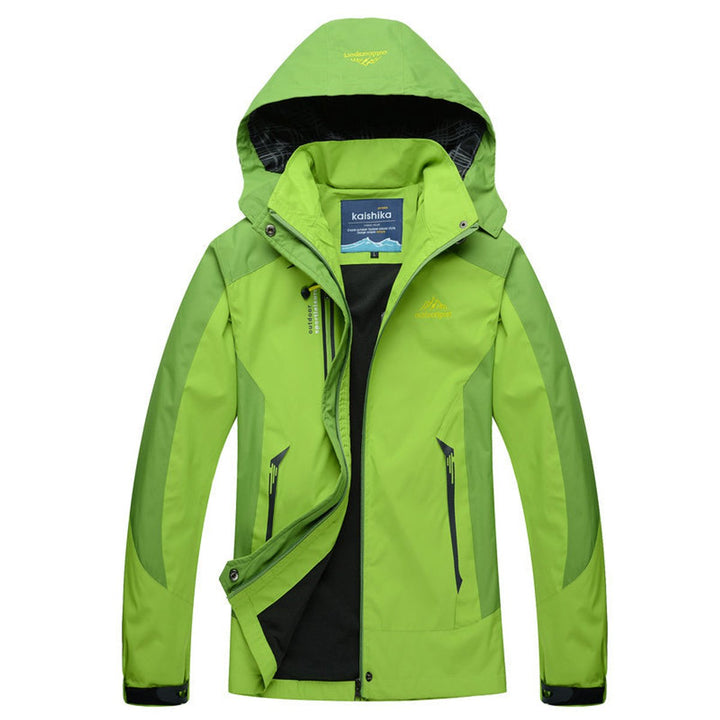 Margo | Waterproof Two-Tone Hooded Shell Jacket