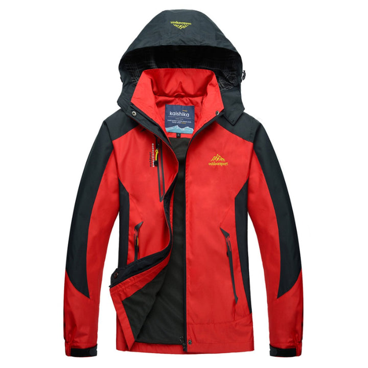 Margo | Waterproof Two-Tone Hooded Shell Jacket