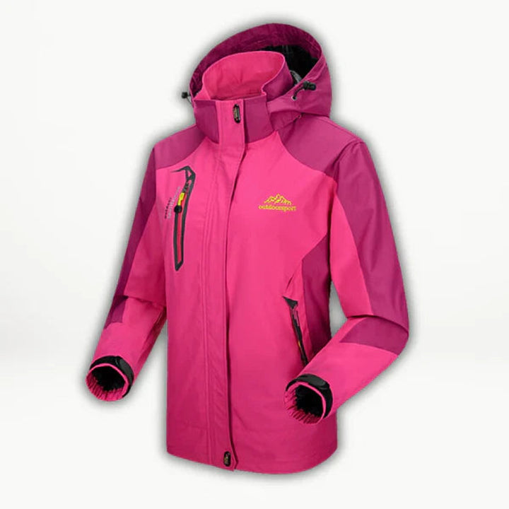 Margo | Waterproof Two-Tone Hooded Shell Jacket