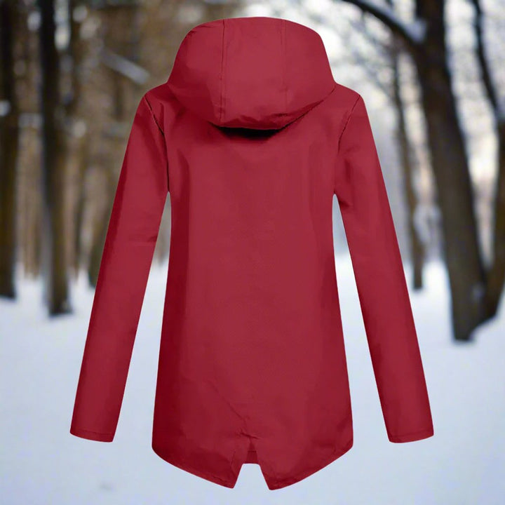 Brynne | Waterproof Longline Hooded Rain Jacket