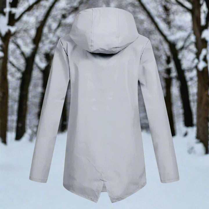 Brynne | Waterproof Longline Hooded Rain Jacket