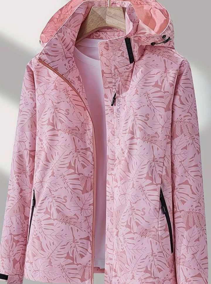 Anya | Waterproof Lightweight Hooded Rain Jacket