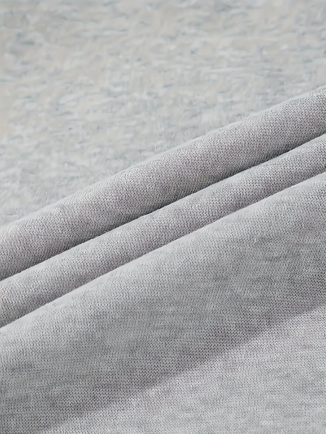 Birdie | Light Gray Wide-Leg Cargo Sweatpants with Drawstring